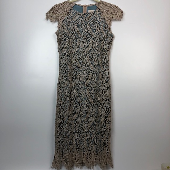Anthropologie Dresses & Skirts - ✨ NEW Mignon Doo Anthropologie lace blue dress 2